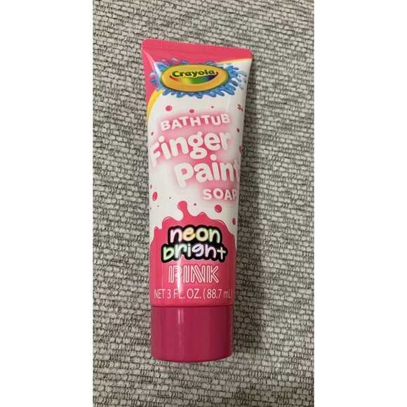 Crayola Bathtub Fingerpaint Soap 4-Pack 3oz Each Sealed New Multi-Color - Picture 5 of 8